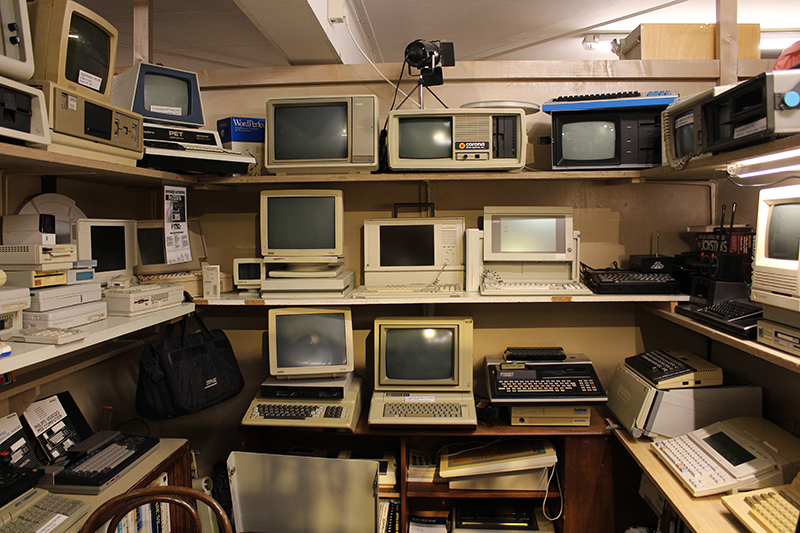 Computers in het museaum