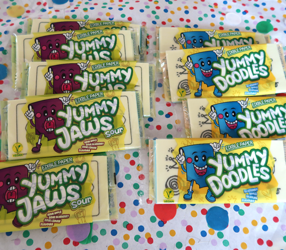 Yummy Jaws & Yummy Doodles eetpapier