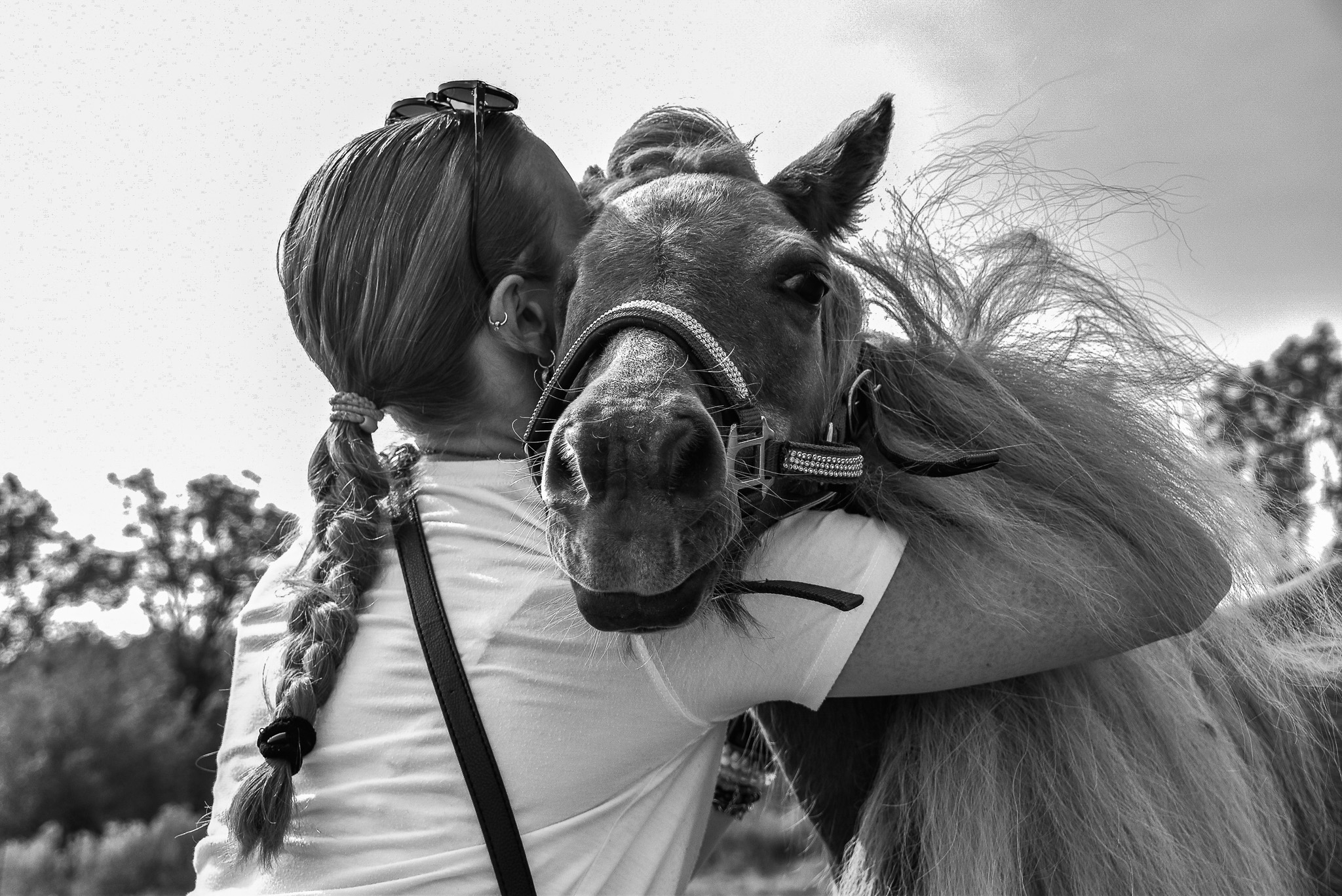 Afscheid nemen van onze verzorgpony