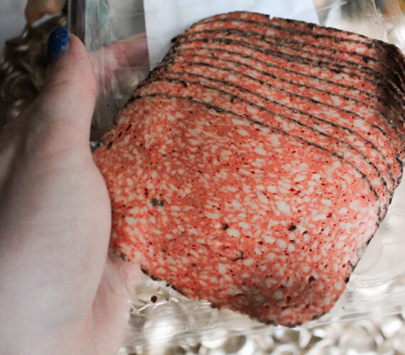 Plantaardige Peper Salami