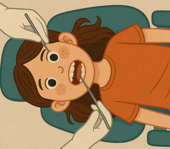 Voor het eerst naar de orthodontist