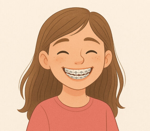 Voor het eerst naar de orthodontist