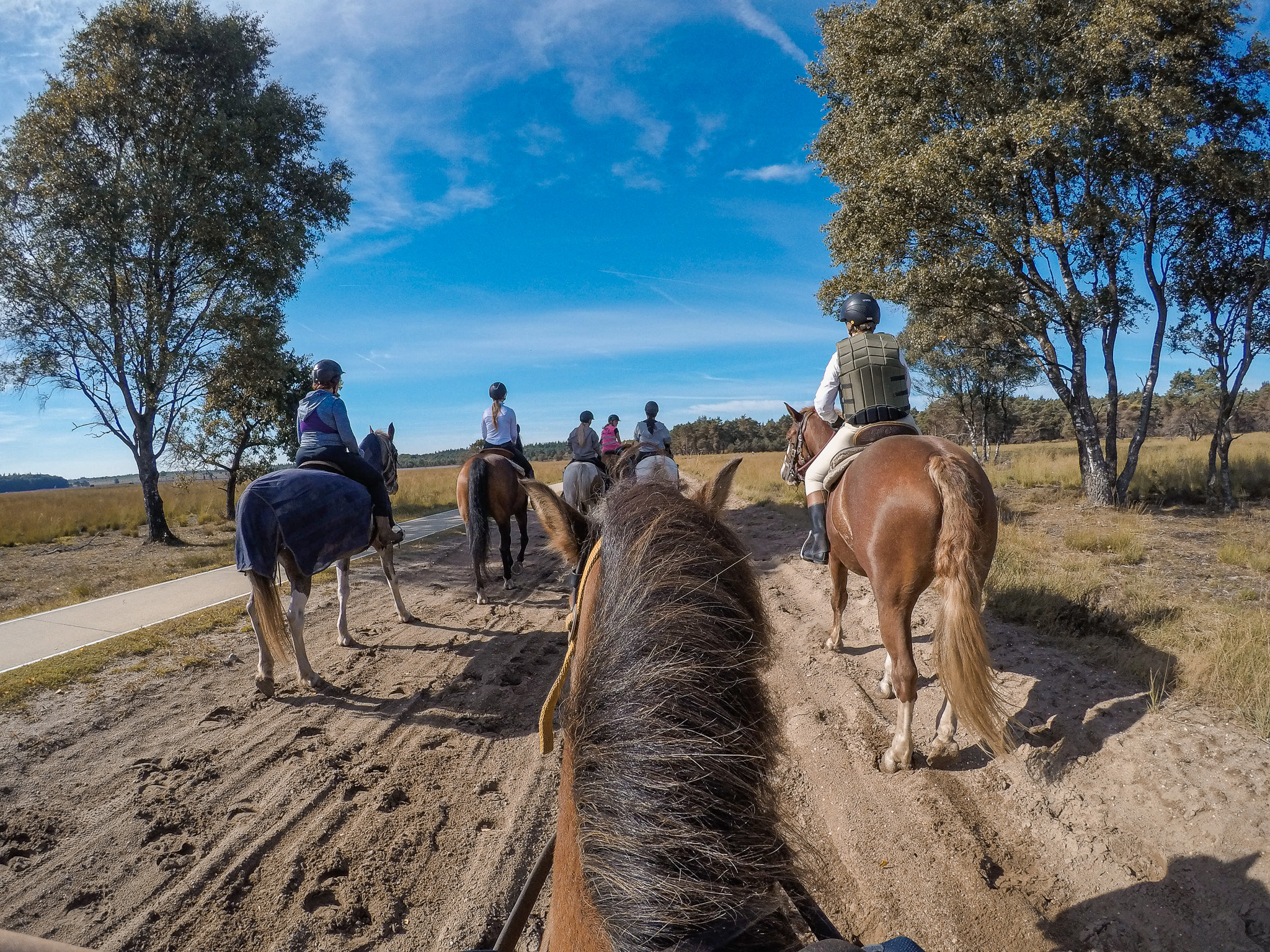 Buitenrit bij The Mill Ranch