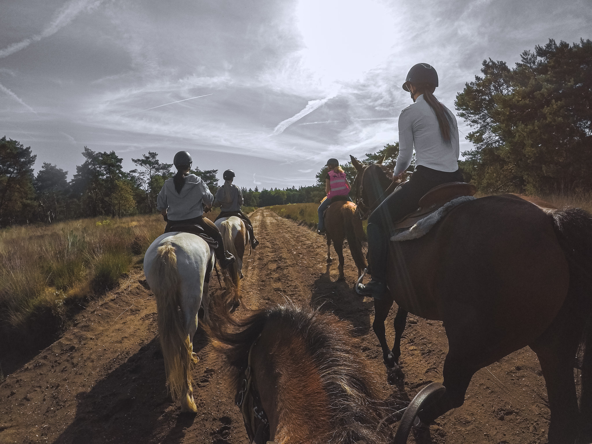 Buitenrit bij The Mill Ranch