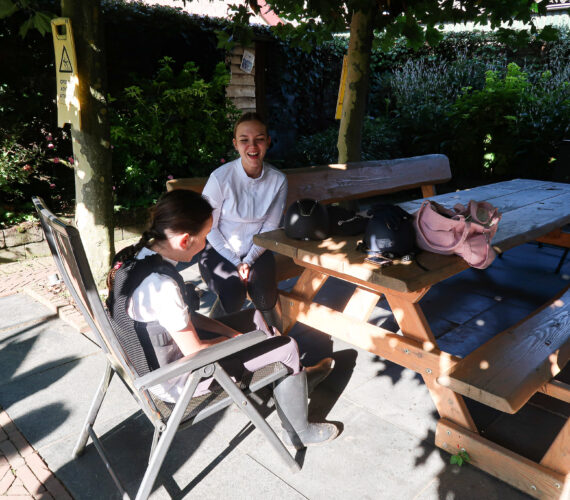 Buitenrit bij The Mill Ranch