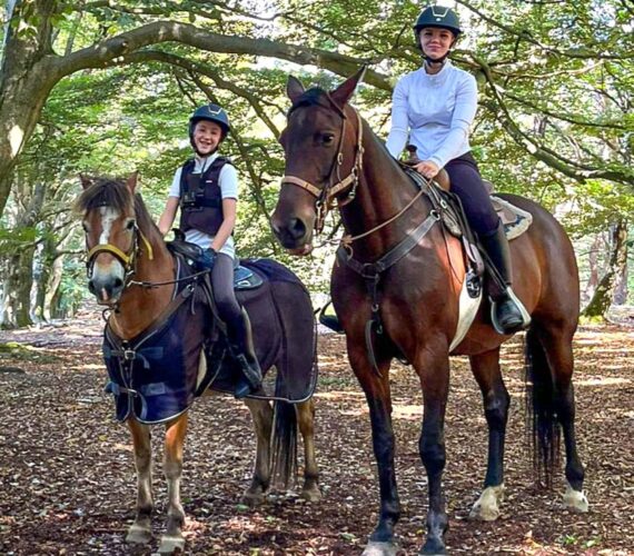 Buitenrit bij The Mill Ranch