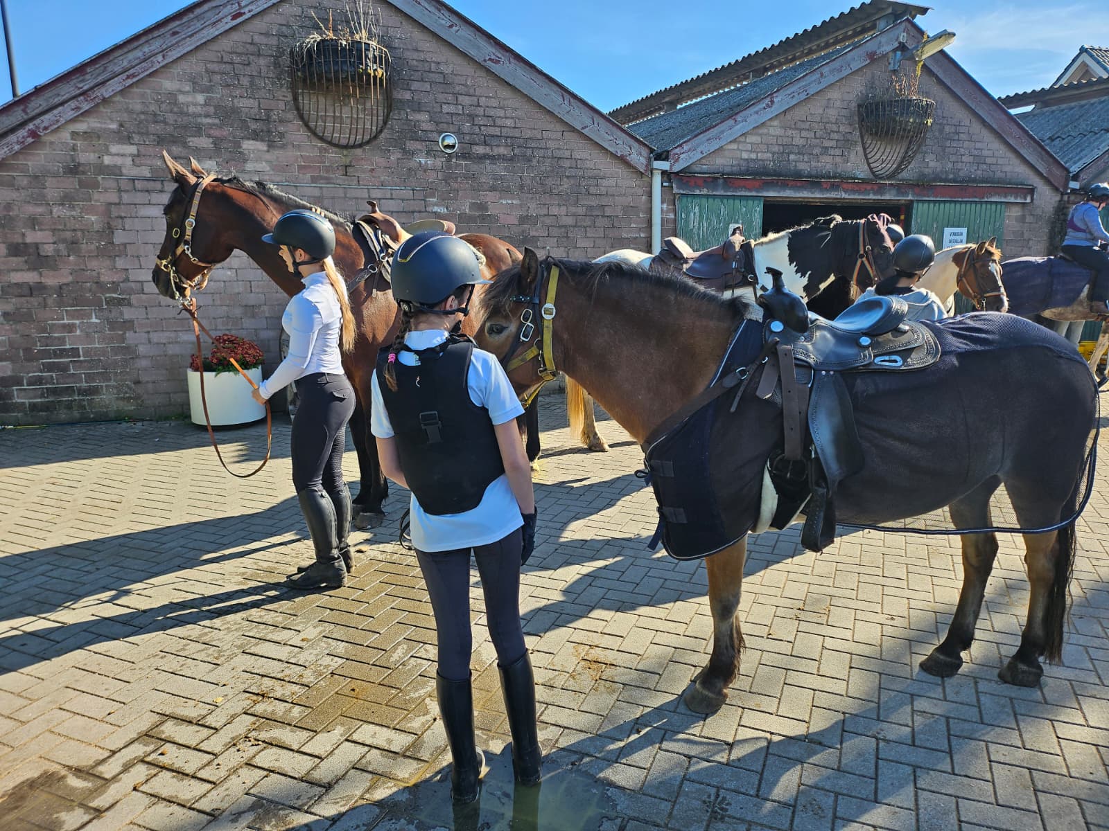 Buitenrit bij The Mill Ranch