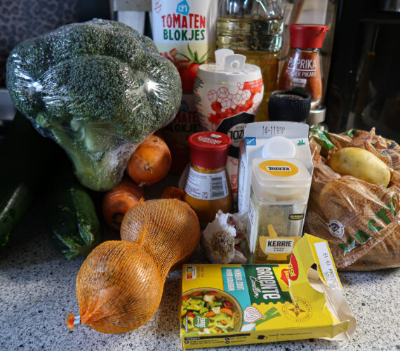 Romige Groentesoep (voor 6 personen)