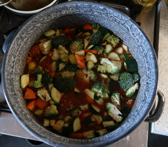 Romige Groentesoep (voor 6 personen)