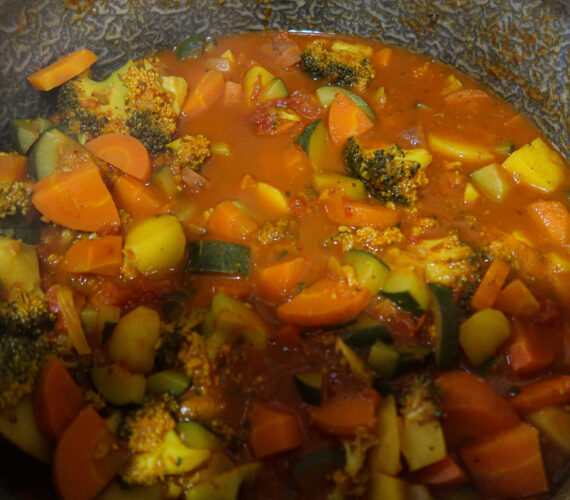 Romige Groentesoep (voor 6 personen)