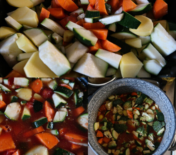 Romige Groentesoep (voor 6 personen)