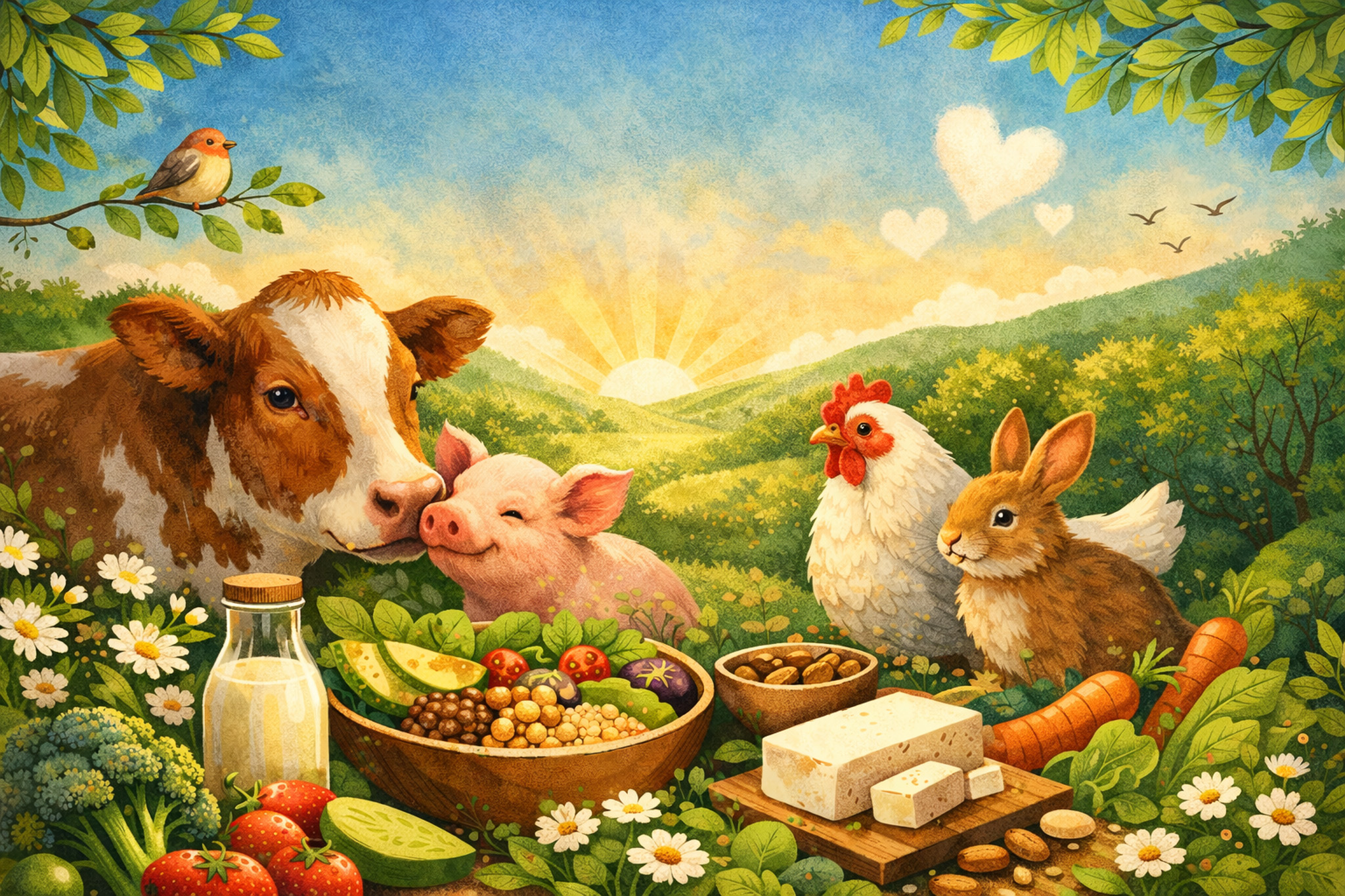 Van vegetarisch naar vegan