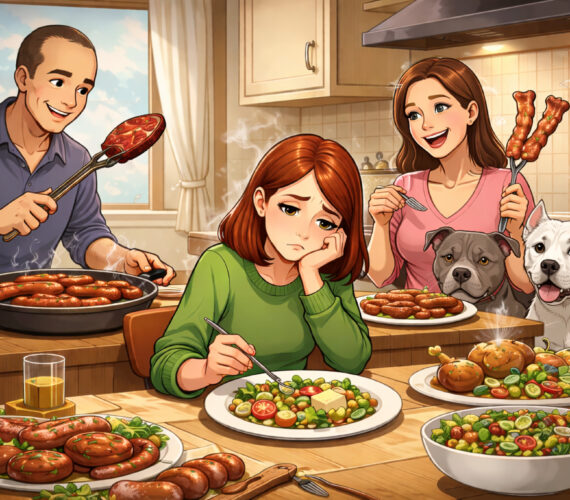 Vegetarisch in een huishouden met vleeseters: waarom ik het soms lastig vind