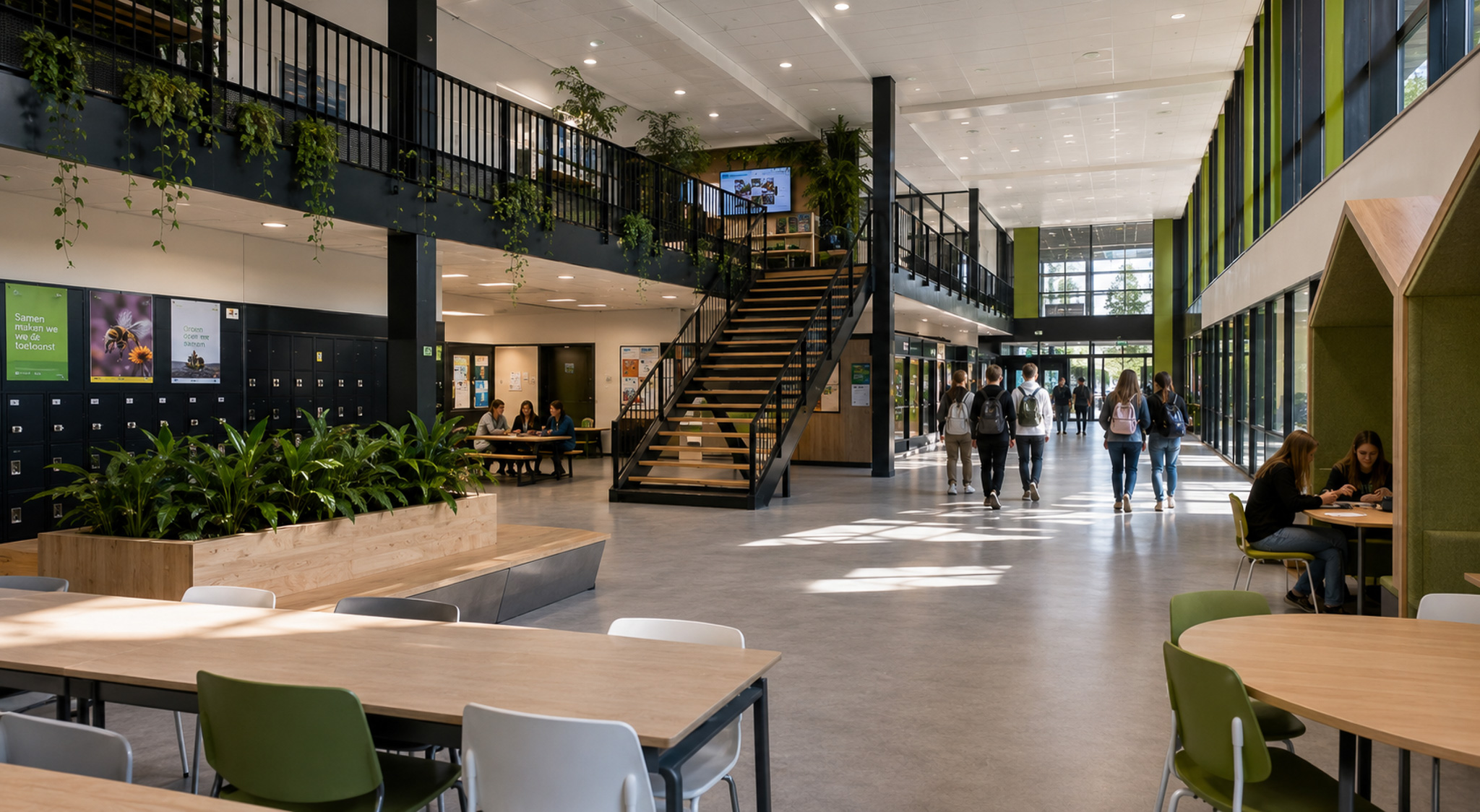 Introductiedag op de middelbare school